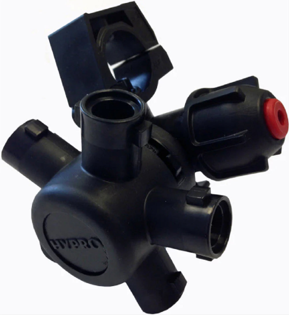 Hypro 5-Way Nozzle Body with Tab for Boom Clamp Fits 3/4" Pipe - 4243N-B523-00