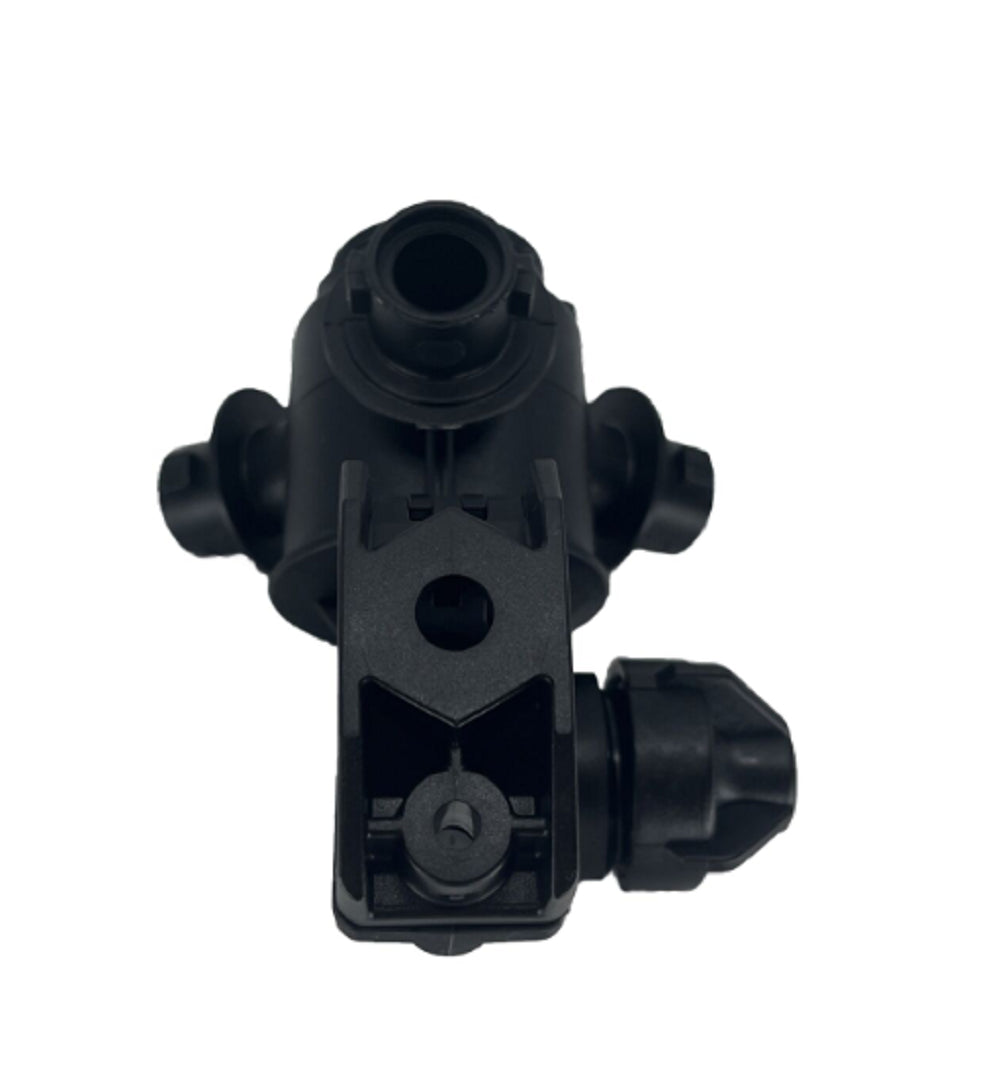 TeeJet Nozzle Body for 1/2" Wet Booms - 3 Spray Outlet - QJ363C-1/2-NYB