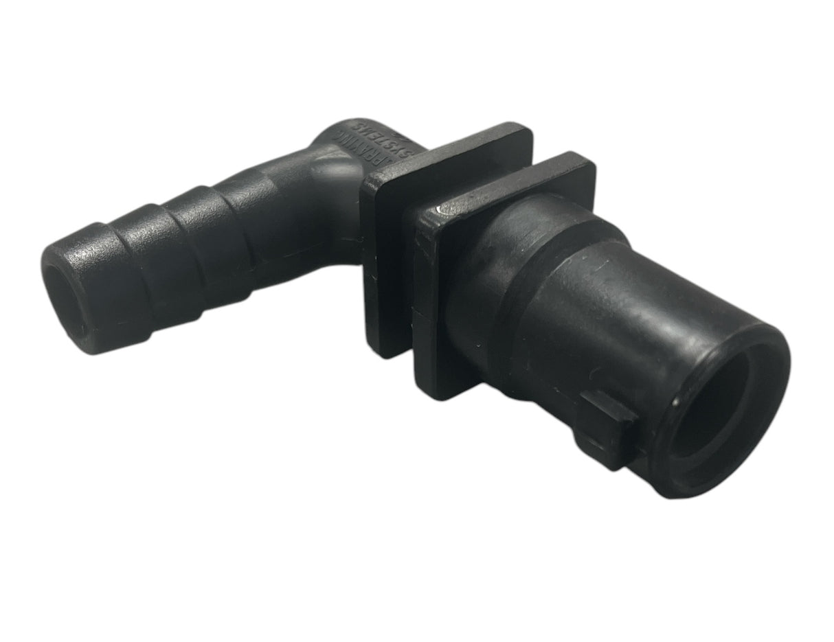 TeeJet Single Hose Shank Elbow Nozzle Body QuickJet 1/2" HB - 18638-111-540-NYB