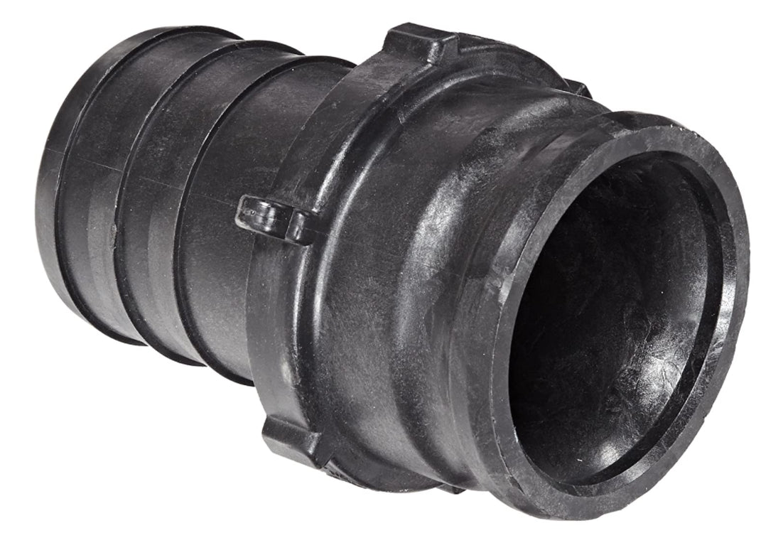 Banjo Poly Cam Lever Coupling 4" Male Adapter x 4" Hose Shank - 400E