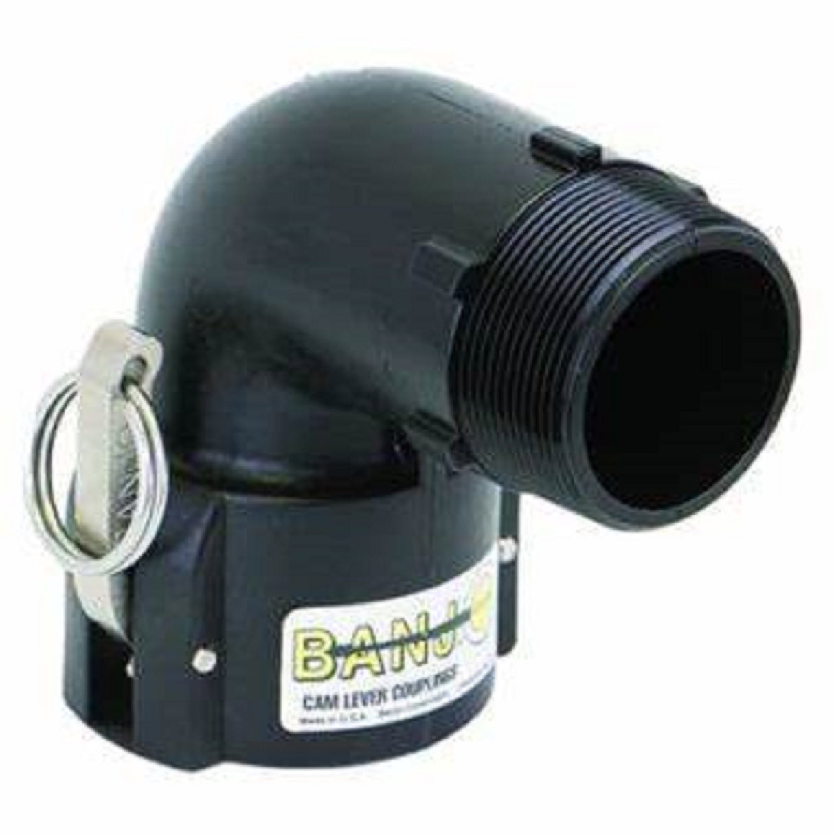 Banjo 90 Degree Poly Cam Lever Coupling Female Coupler X 2" Male Thread - 200B90