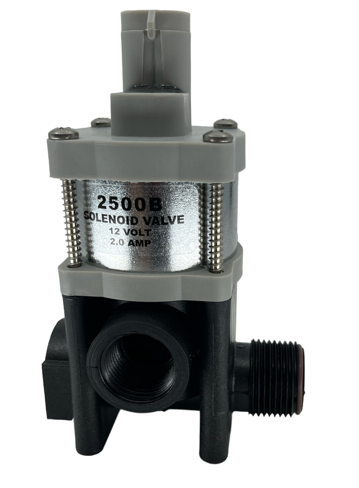 Texas Remcor 2 Way Direct Operating Solenoid Valve 2-Pin WP, 12V - SV.2500B.1.WP