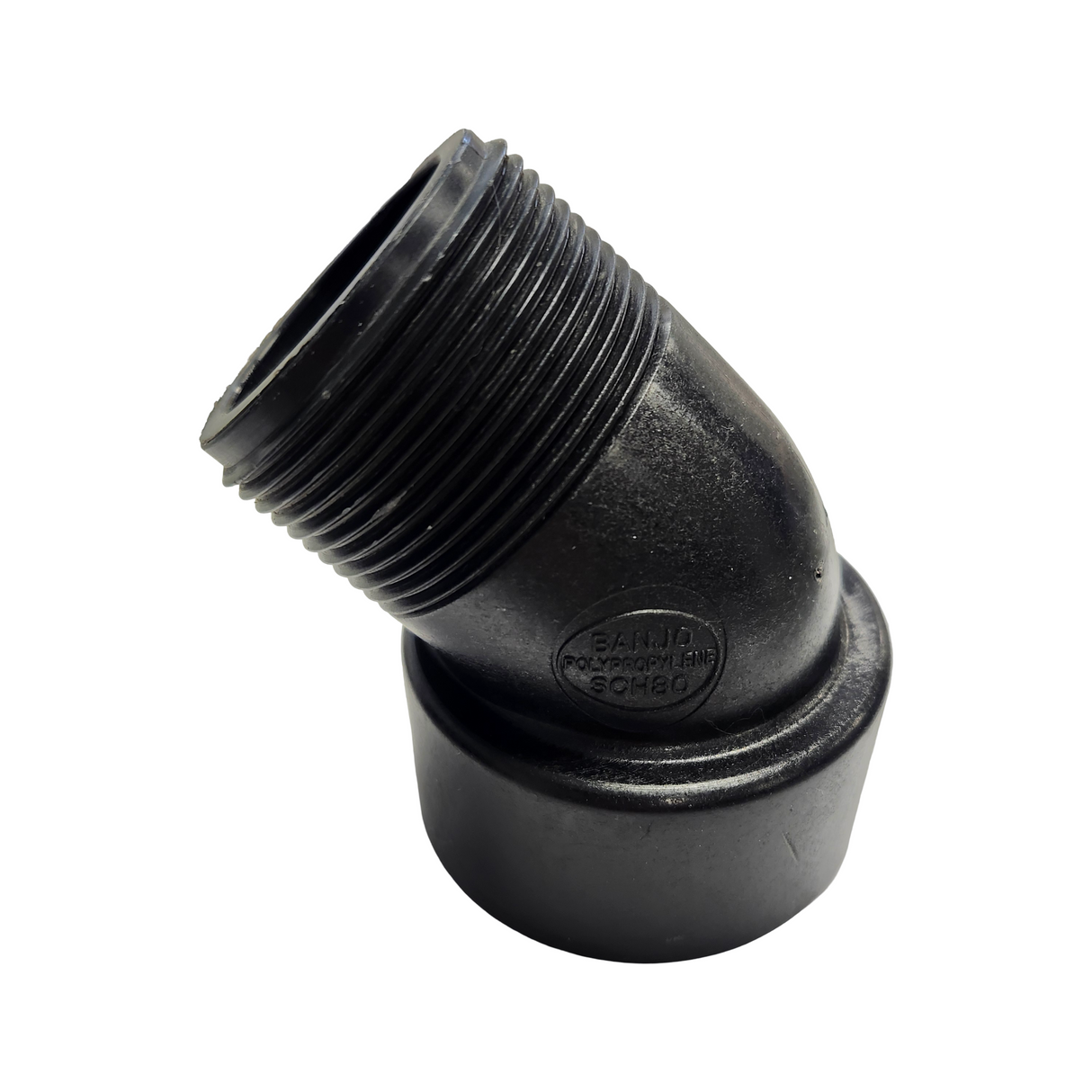 Banjo 45 Degree Poly Street Elbow 1-1/2" FNPT X 1-1/2" MNPT - SL150-45