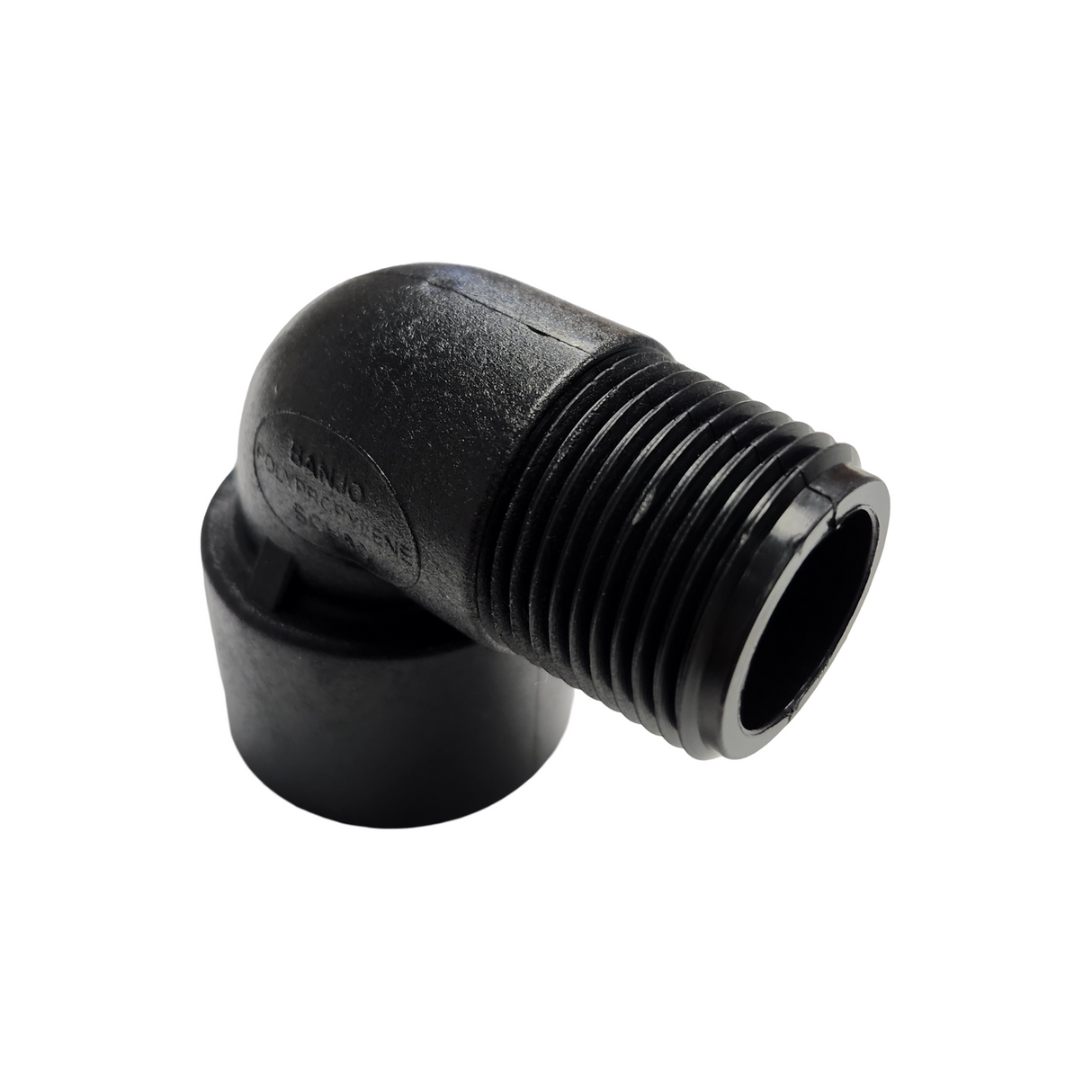 Banjo 90 Degree Poly Street Elbow 3/4" FNPT X 3/4" MNPT - SL075-90