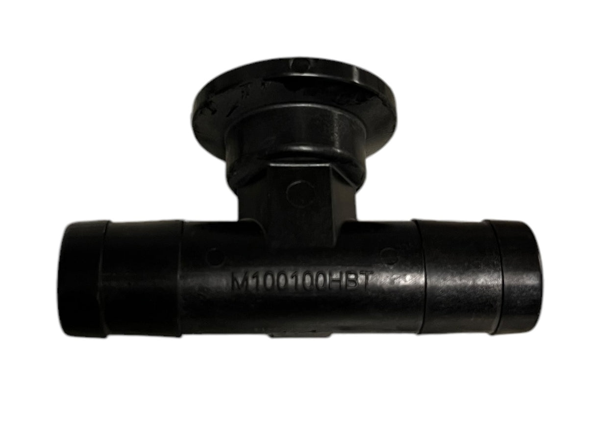 Banjo Manifold Flange Tee Connection 1" Flange X 1" Hose Barb - M100100HBT