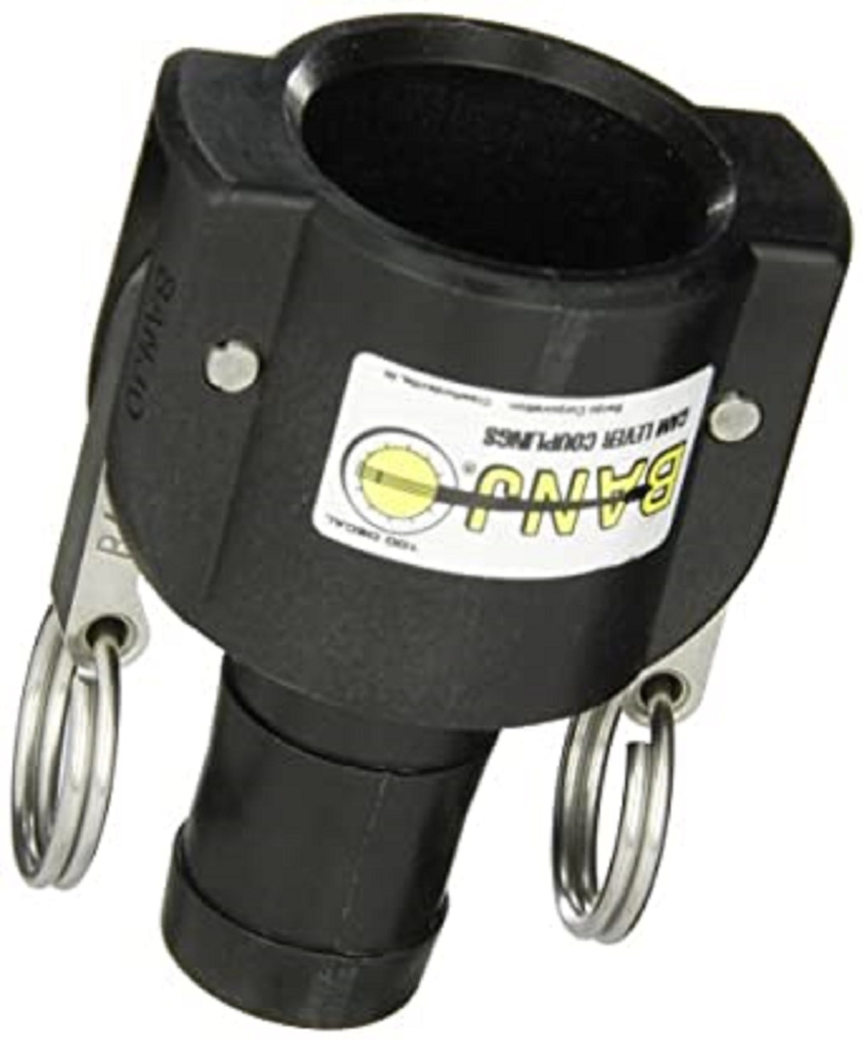 Banjo Poly Hose Barb Cam Lever Coupling 1" Female Coupler X 1" Barb - 100C