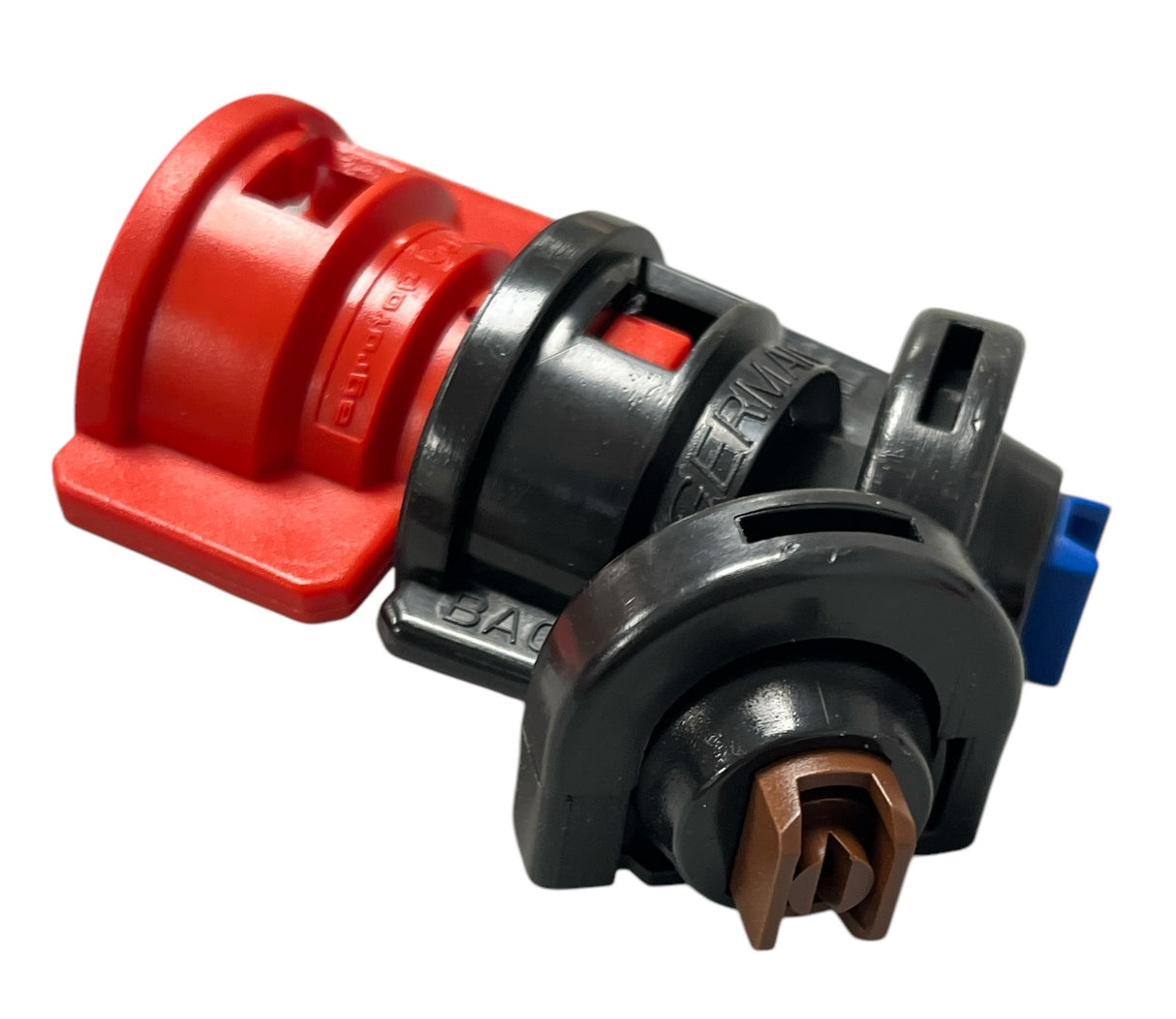 Greenleaf TurboDrop Asymmetric DualFan Spray Nozzle Red/Black - TADF04