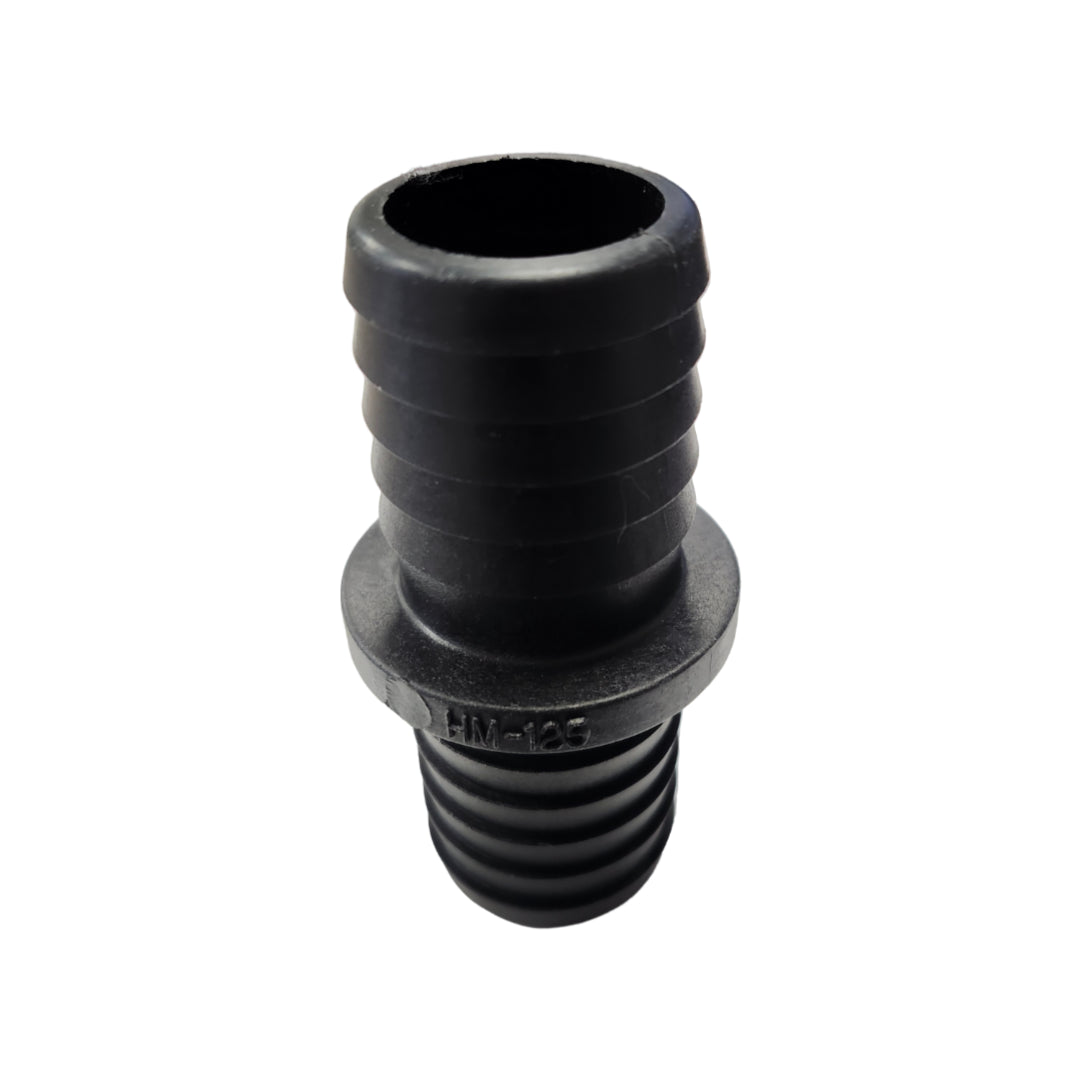 Banjo Black Polypropylene Hose Mender Fitting 1-1/4" X 1-1/4" - HM125