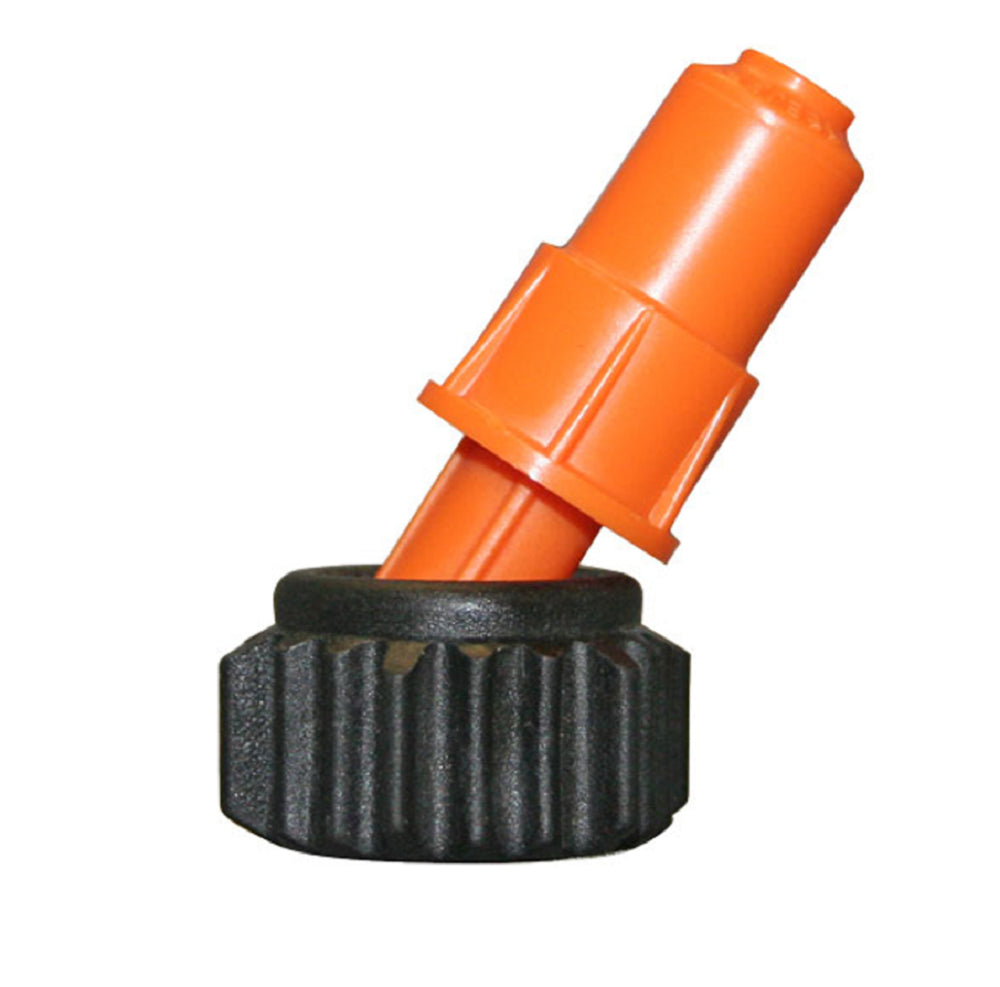 TeeJet Adjustable Spray Tip, Angled Cone Jet Assembly, Orange - 38720-PPB-X18