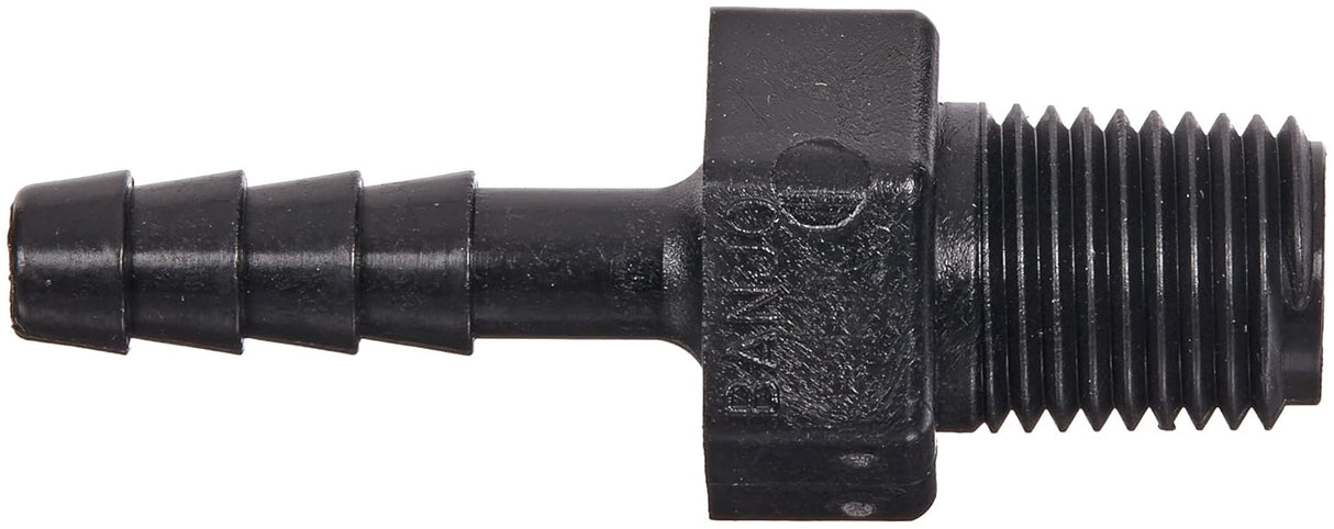 Banjo 1/4" Male Thread X 1/4" Hose Barb - HB025