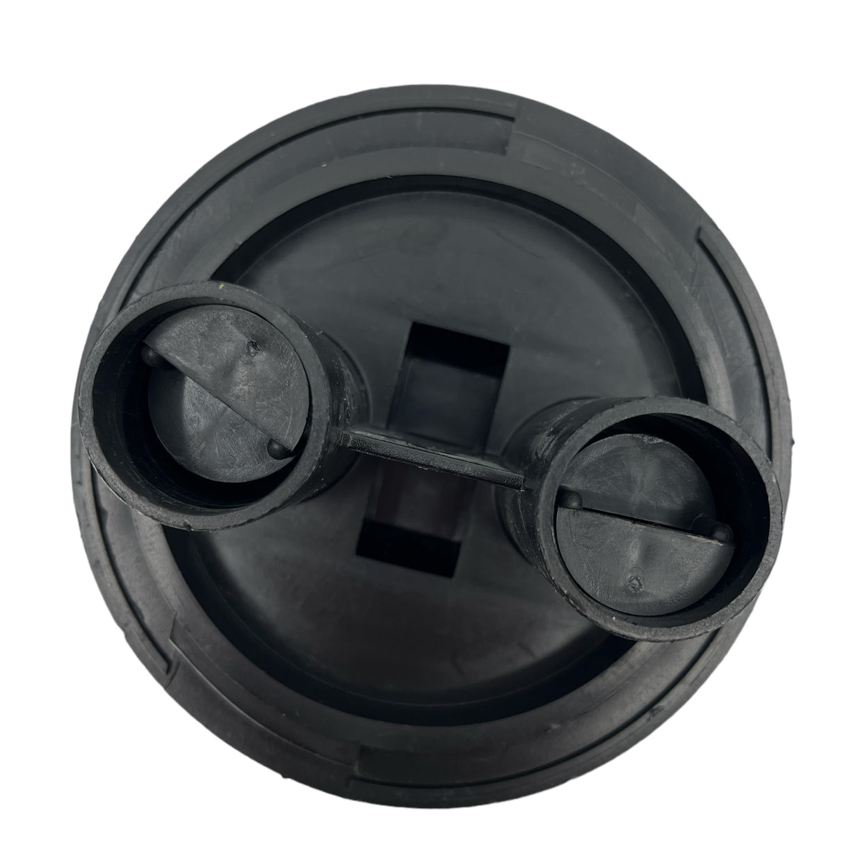 Norwesco Polyethylene 4" Center Snap In Air Vent Assembly For 16" Lid - 60019