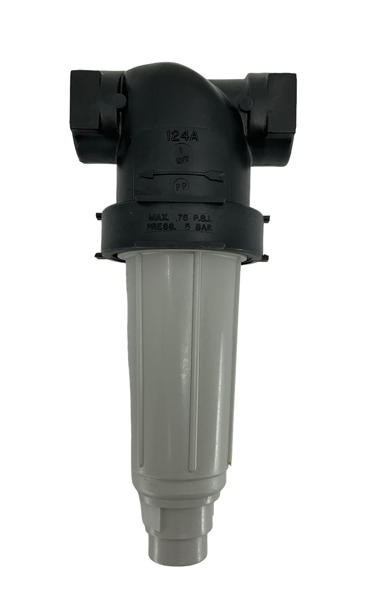 TeeJet Self Cleaning Line Strainer 50 Mesh 1" - AA124A-1SC-PP-50