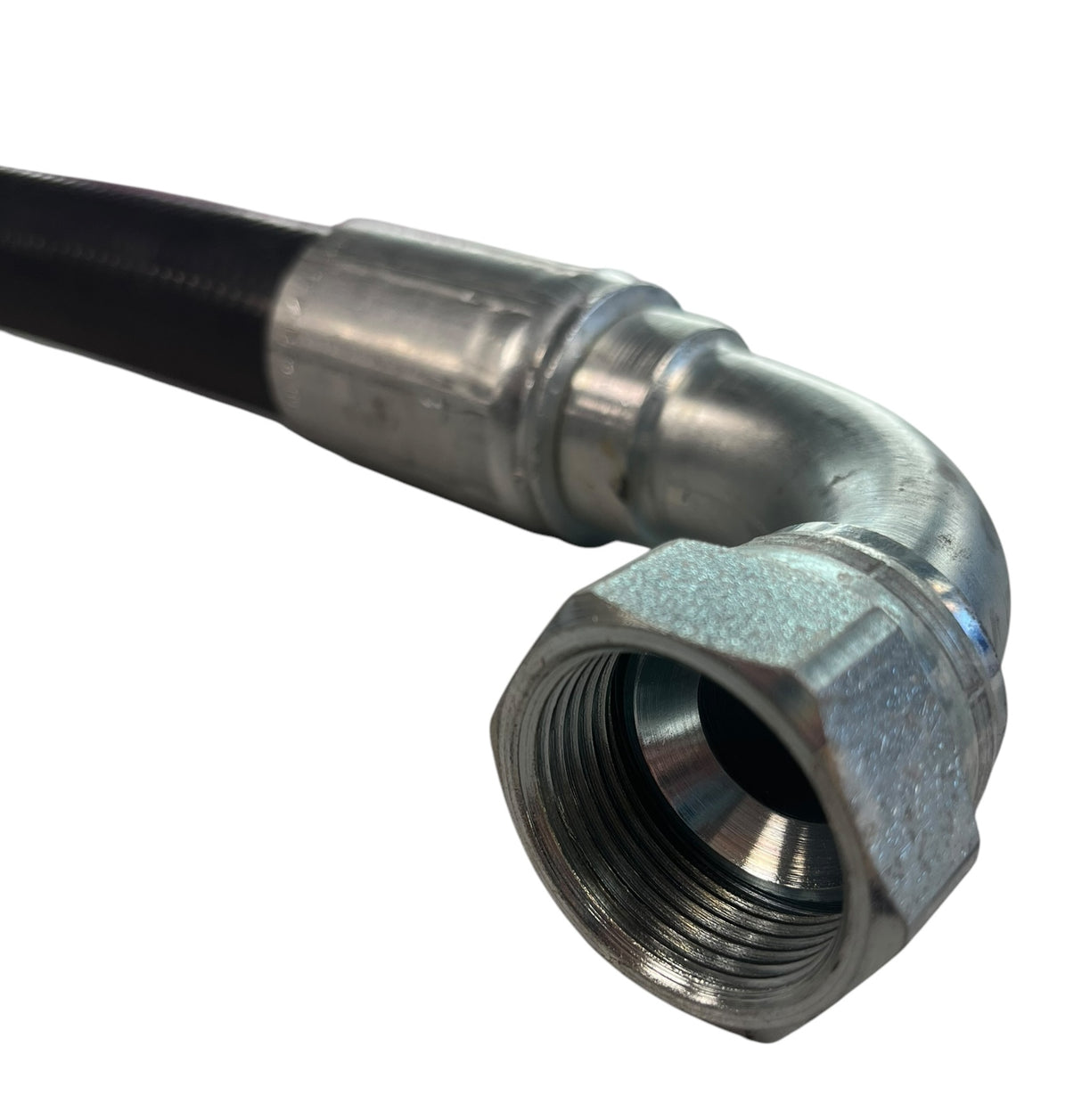 Apache Sprayer Hydraulic Silencer To Junction Manifold Hose, 1" Female - 800200315