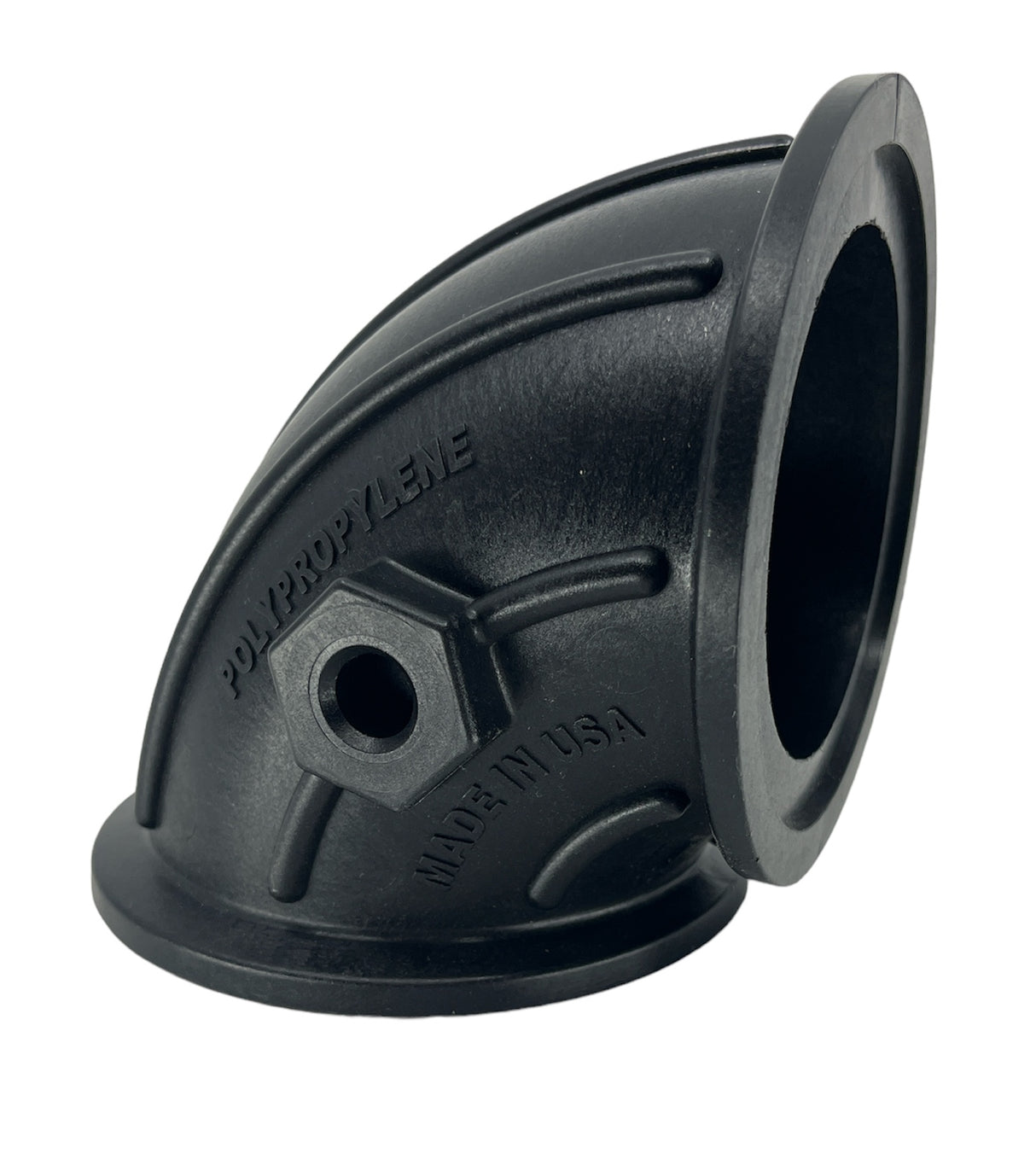 TerreMax 90 Degree Polypropylene Sweep 3 in Flange X 3 in Flange - M300SWP90