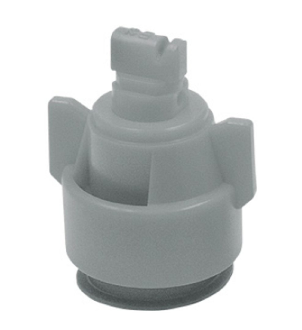 Turbo Teejet Induction Flat Spray Tip with Cap, Gasket, Gray - TTI11006-VP-CE