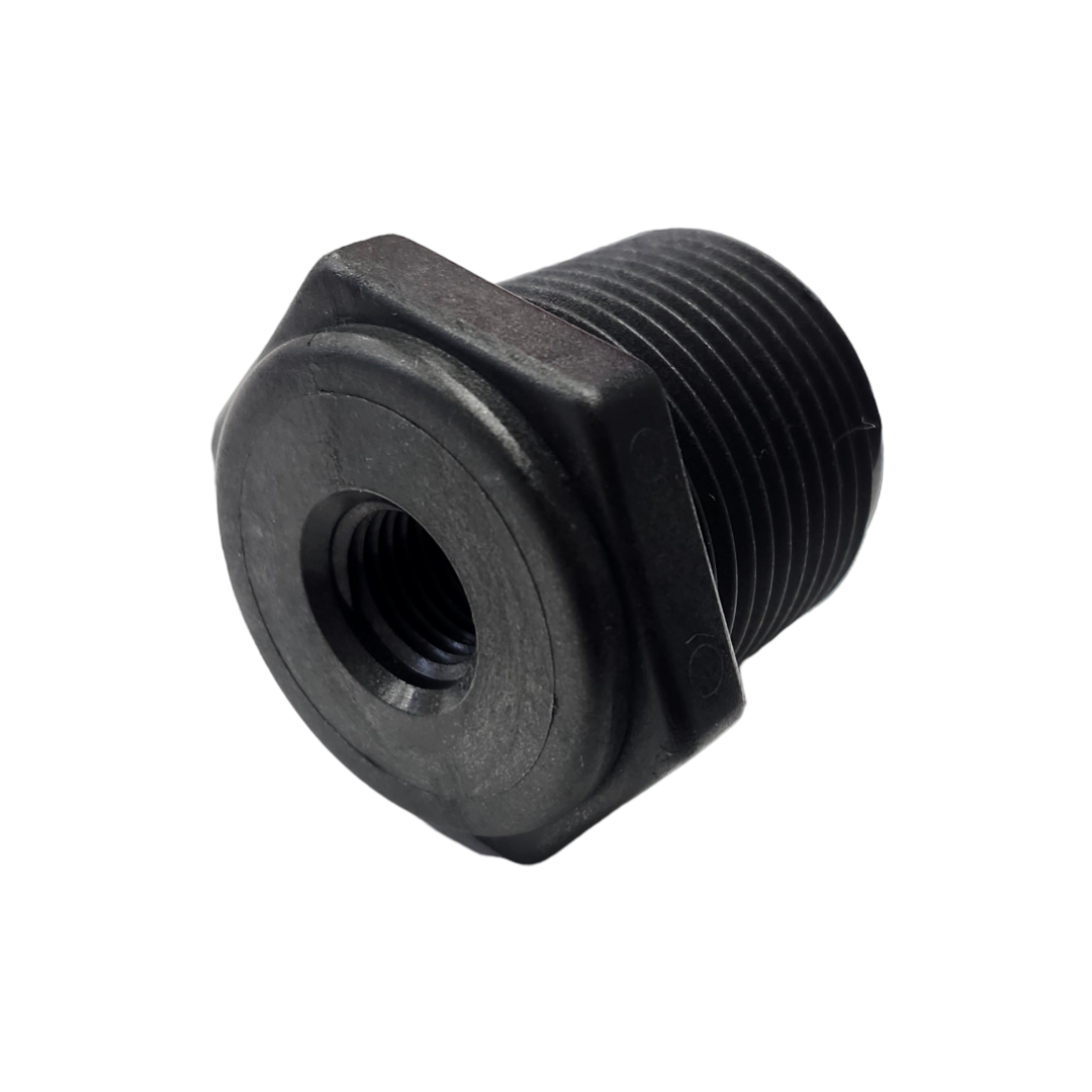 Banjo Poly Pipe Reducer Bushing 1" MPT X 1/4" FPT - RB100-025