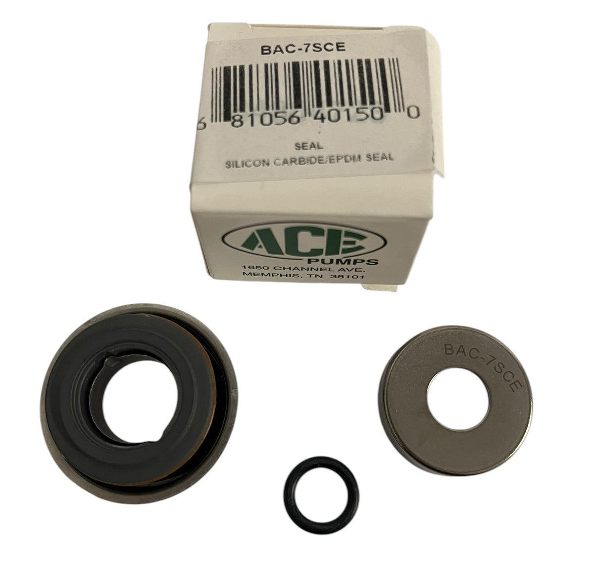 Ace Pumps EPDM Silicon Carbide Mechanical Seal Assembly O-ring - BAC-7SCE (40150)