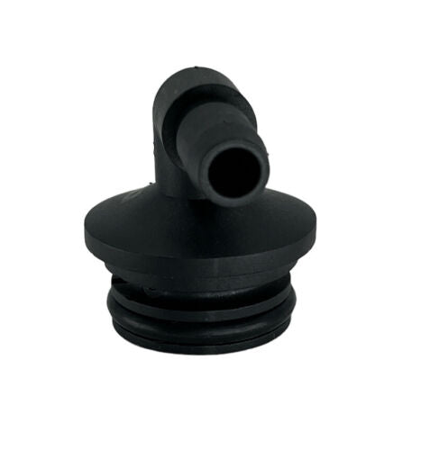 Wilger ORS Poly Elbow Fitting With O-Ring 3/8" 90° Hose Barb - 20511-00