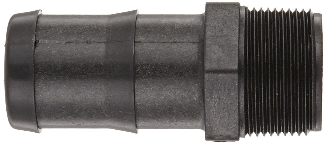 Banjo Poly Hose Fitting Adapter 1-1/4" Male NPT X 1-1/2" Hose Barb - HB125-150