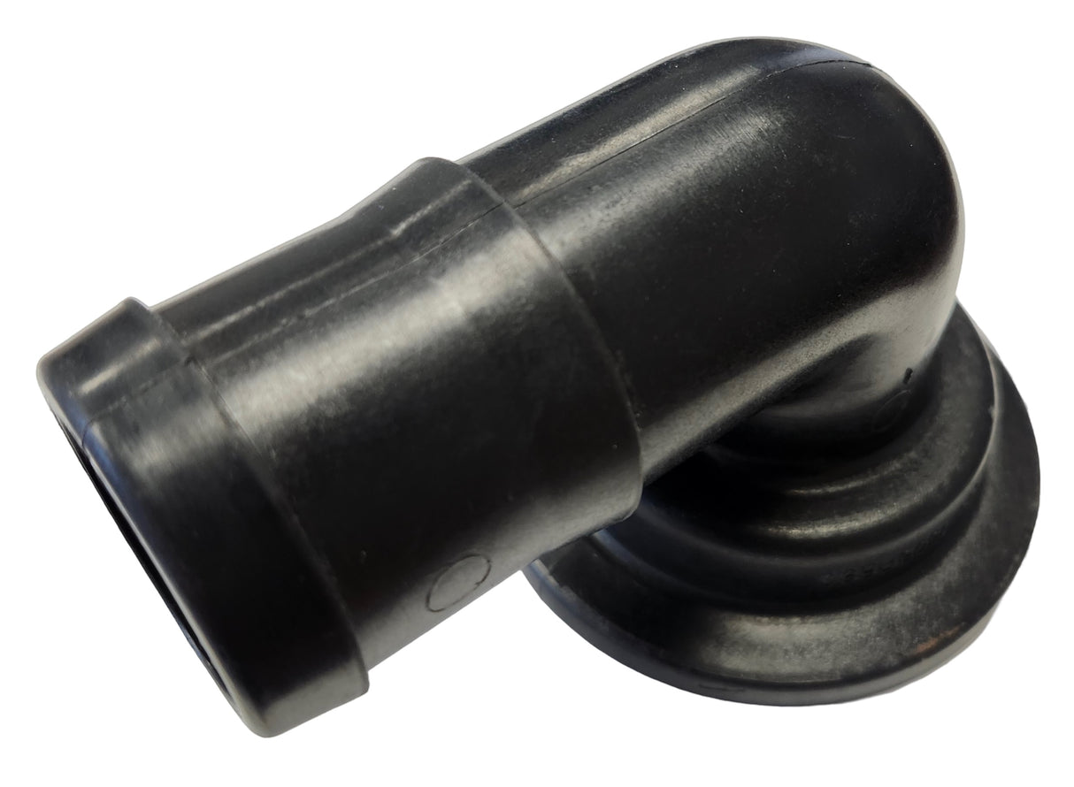 Banjo 90 Degree Hose Fitting Adapter 2" Flange X 1-1/2" Hose Barb - M200150BRB90