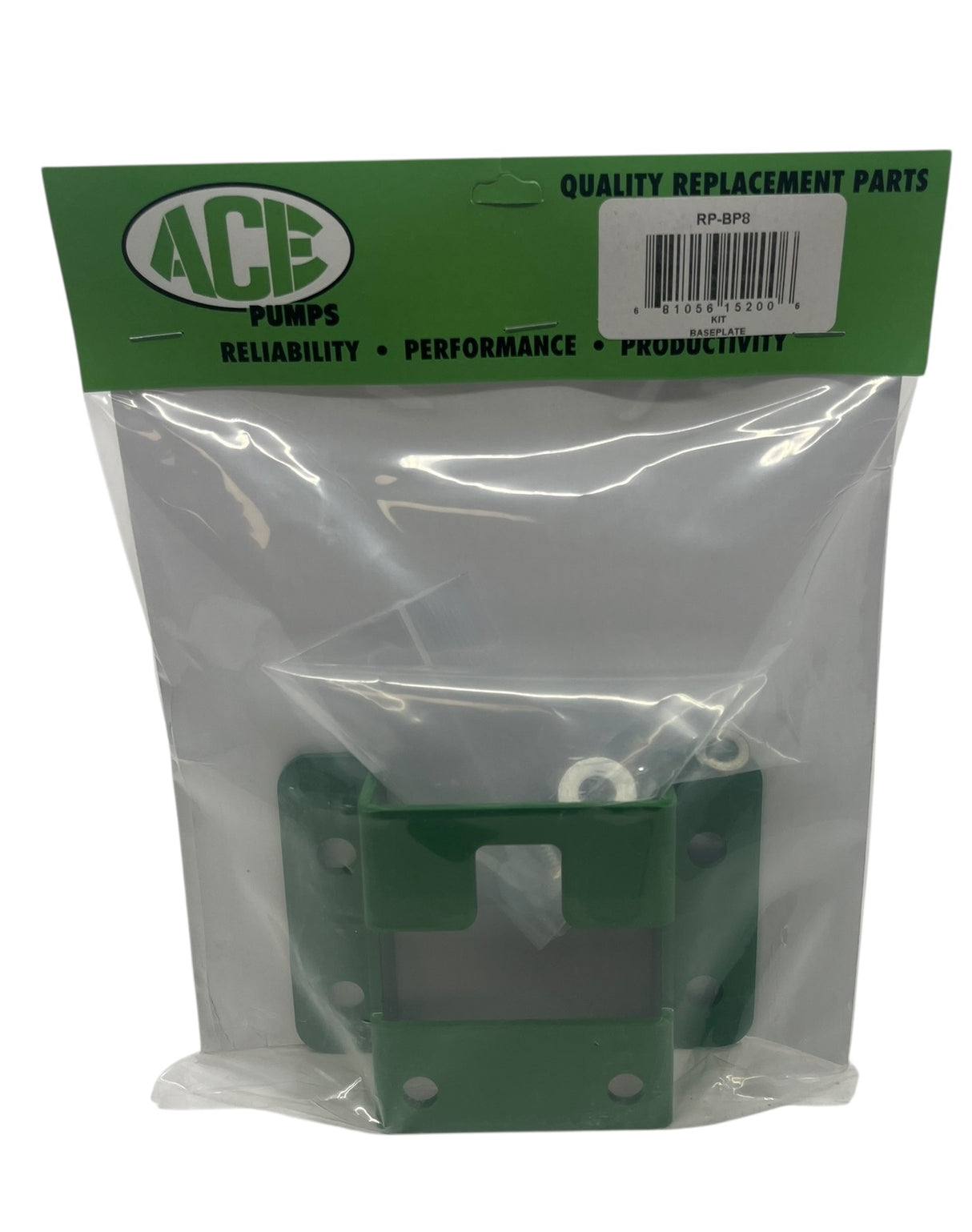 Ace Pumps Steel Baseplate Kit For Gas Engine Mounting Of 8-Roller Pump - RP-BP8