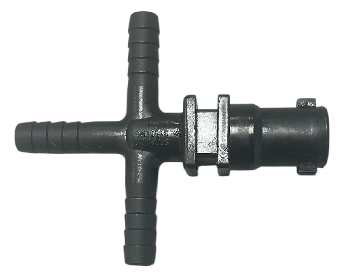 TeeJet Triple Hose Shank Nozzle Body QuickJet X 3/8" HB - 18637-113-406-NYB