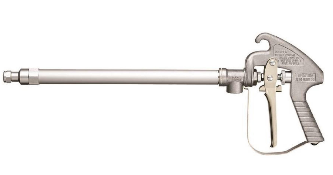 TeeJet GunJet Aluminum Spray Gun 22" Length With D10 Orifice Disc - AA43L-AL10