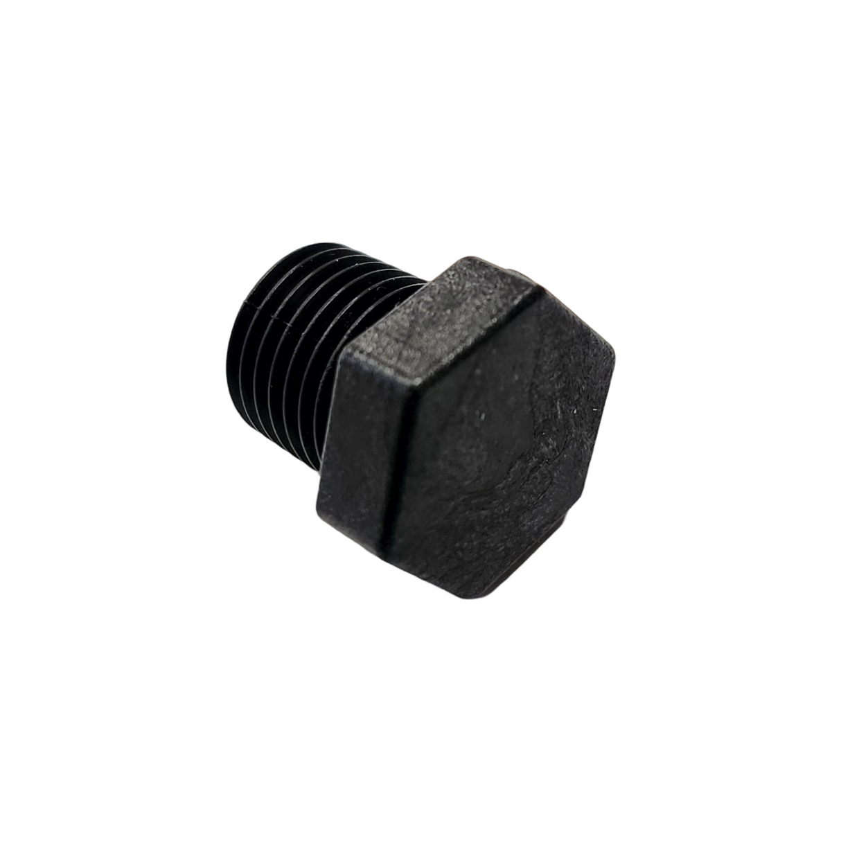 Banjo Reinforced Black Poly Pipe Plug 1/4" MPT - PLUG025