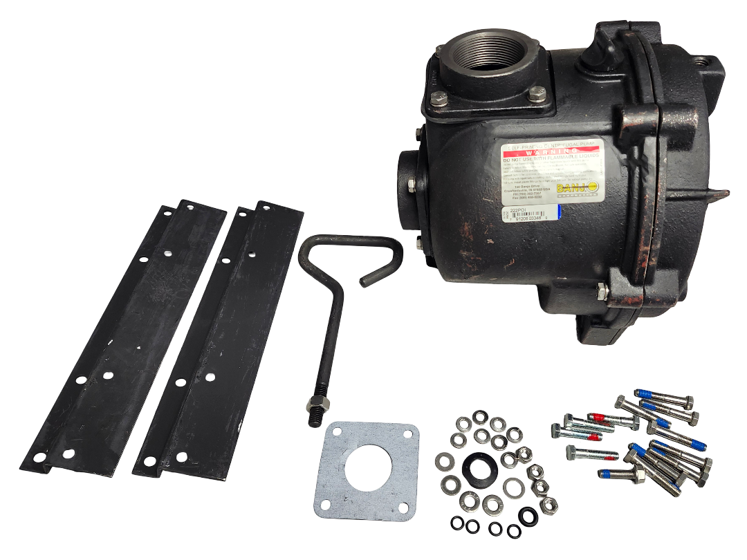 Banjo 2 Inch Cast Iron Pump with Full Impeller - 222POI