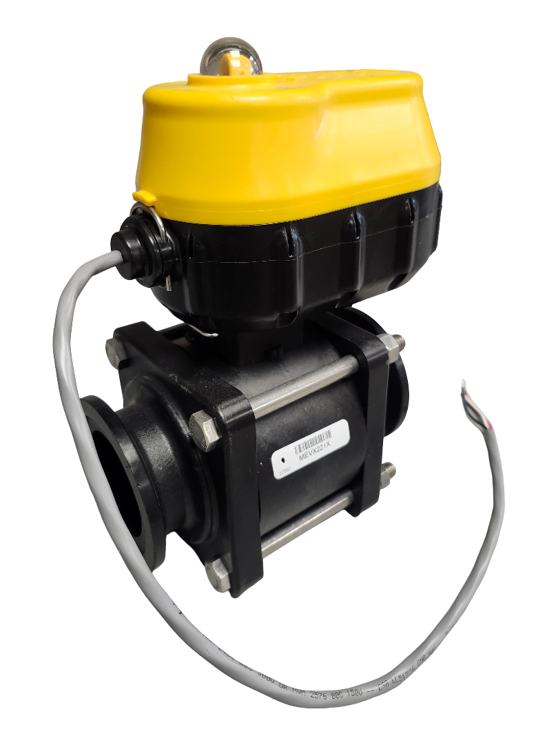 Banjo Manifold Flange Electric Ball Valve 12 Volt 2" Full Port - MEVX221