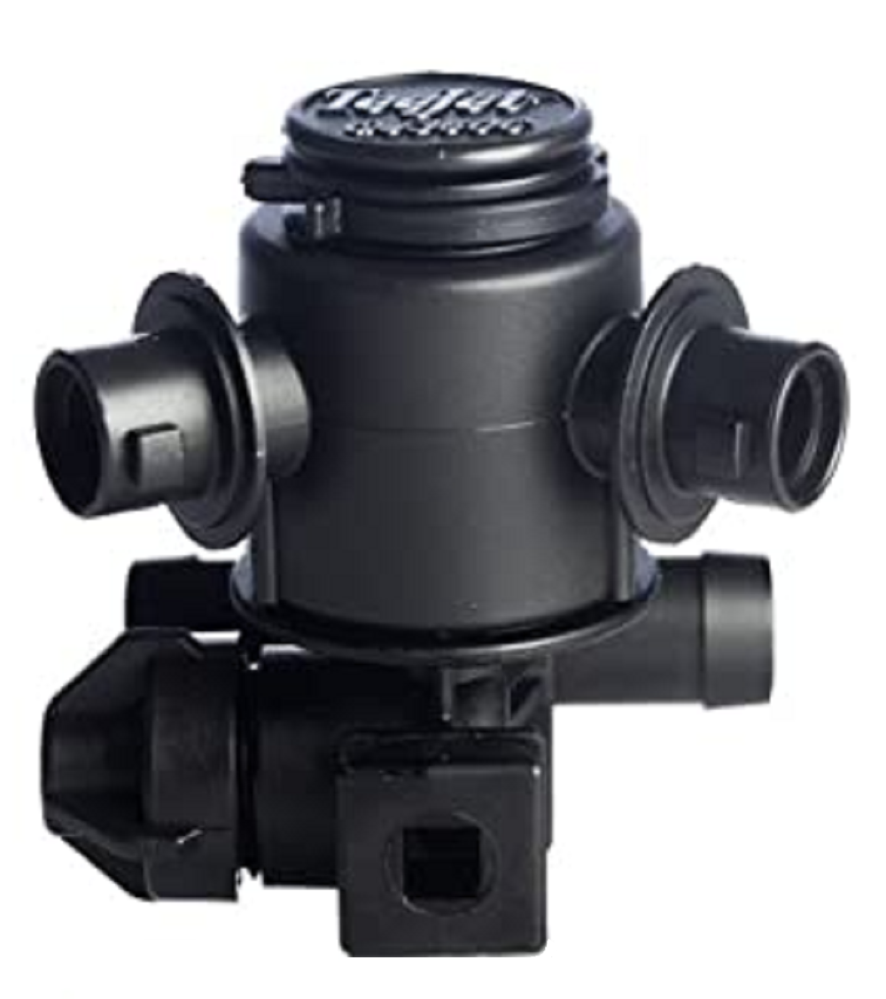 TeeJet Dry Boom Nozzle Body 3 Outlet Double Hose Shank 1" - QJ363C-1000-2-NYB