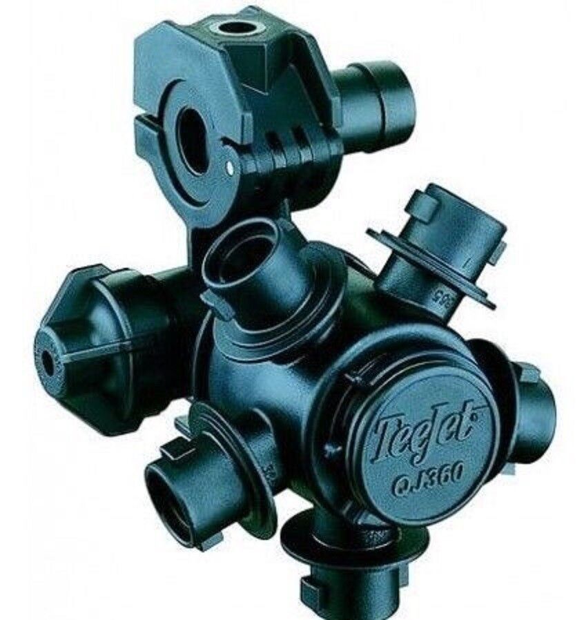 TeeJet 5 Outlet Nozzle Body 3/4" Single Hose Barb - QJ365C-750-1-NYB