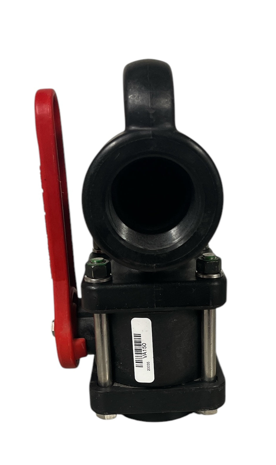 Banjo Poly Full Port Ball Nozzle Valve With 90° Elbow 1-1/2" FPT - VA150