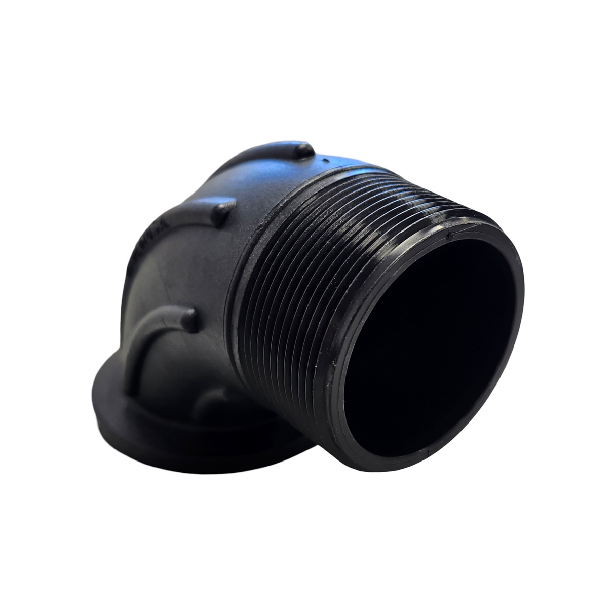 Banjo 90 Degree Manifold Flange Sweep 2" Full Port X 2" MNPT - M220MPTSWP90