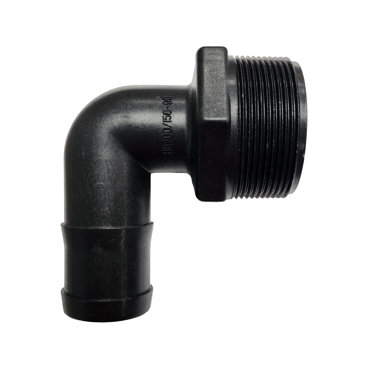 Banjo 90 Degree Hose Barb Fitting 2" MNPT X 1-1/2" Barb - HB200/150-90