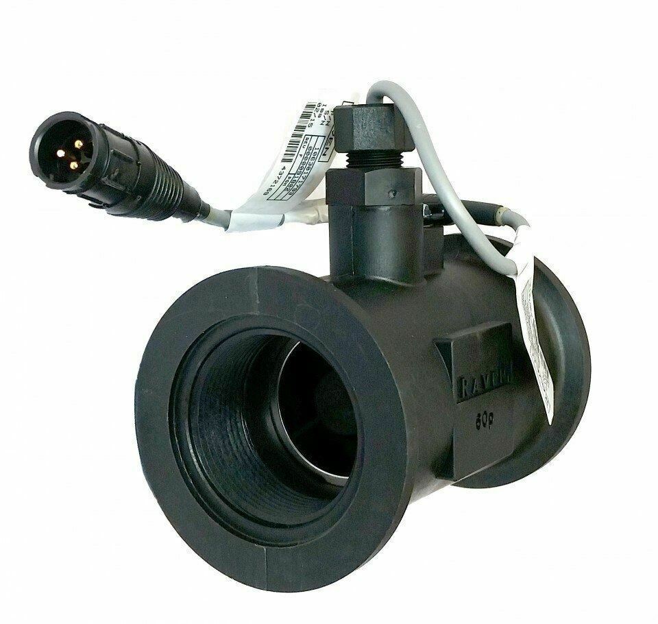 Raven RFM 60P Flow Meter M200 Flange and 1-1/2" FPT Inlet/Outlet - 063-0171-985