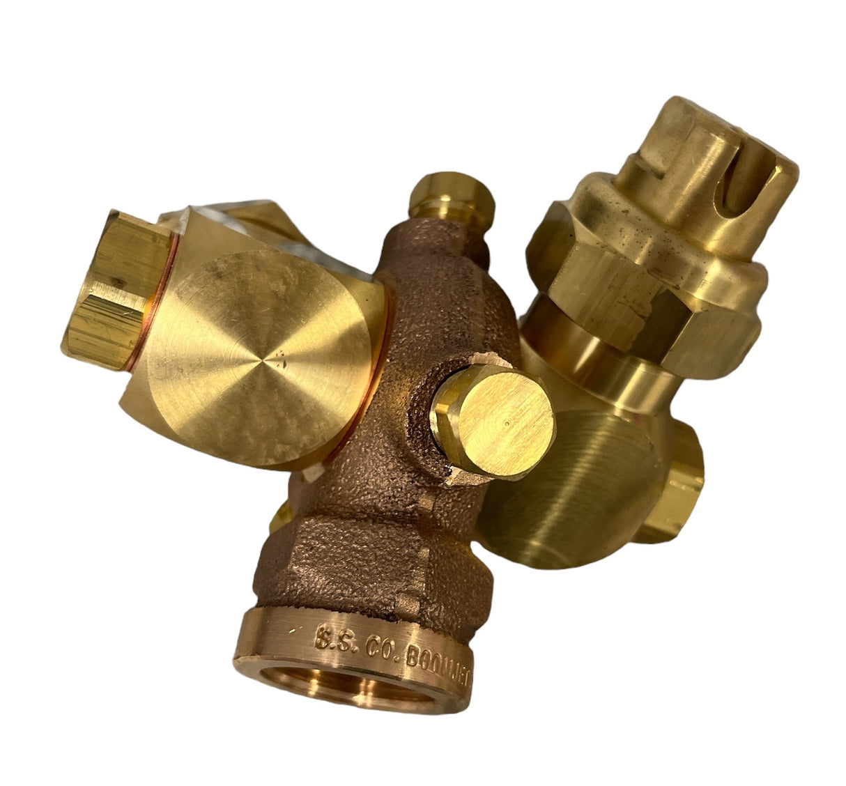 TeeJet Double Swivel Spray Nozzle With Off-Center Spray Tips - 4418-3/4-2TOC20