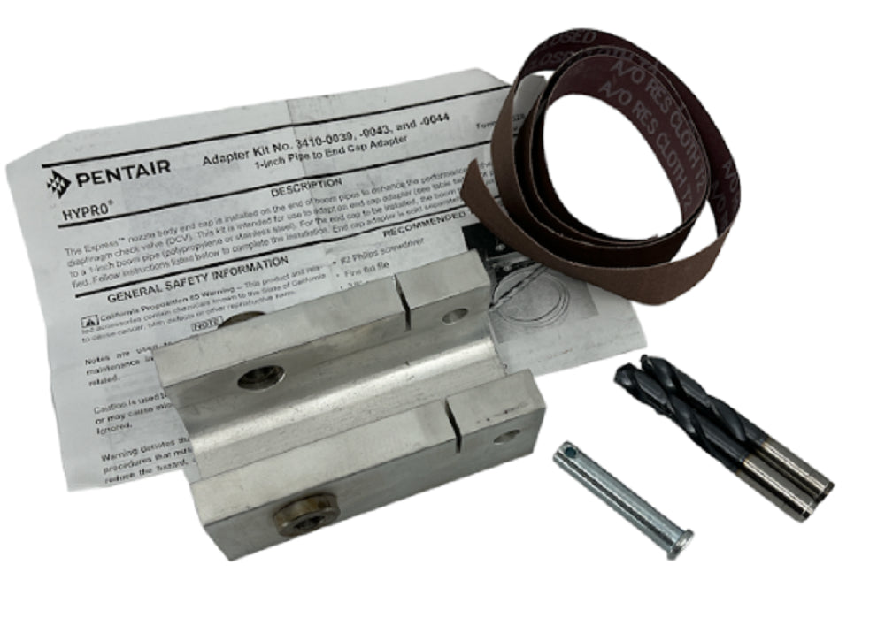 Hypro Express End Cap & Fitting Retrofit Kit For 3/8" Stem Fittings - 3410-0044