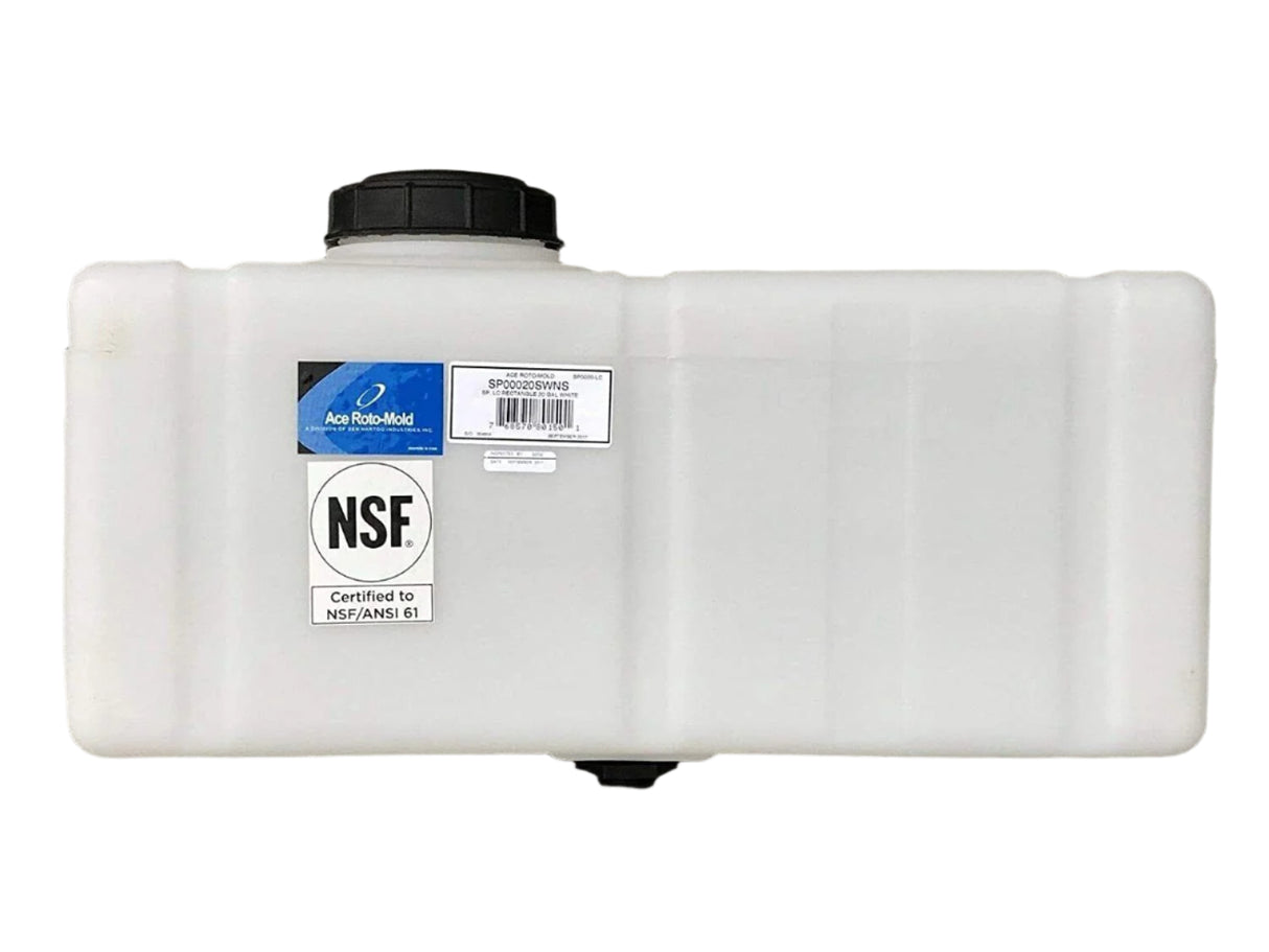 Ace Roto-Mold 20 Gallon Sumped Rectangular Applicator Tank 28x14x12 - SP0020-LC