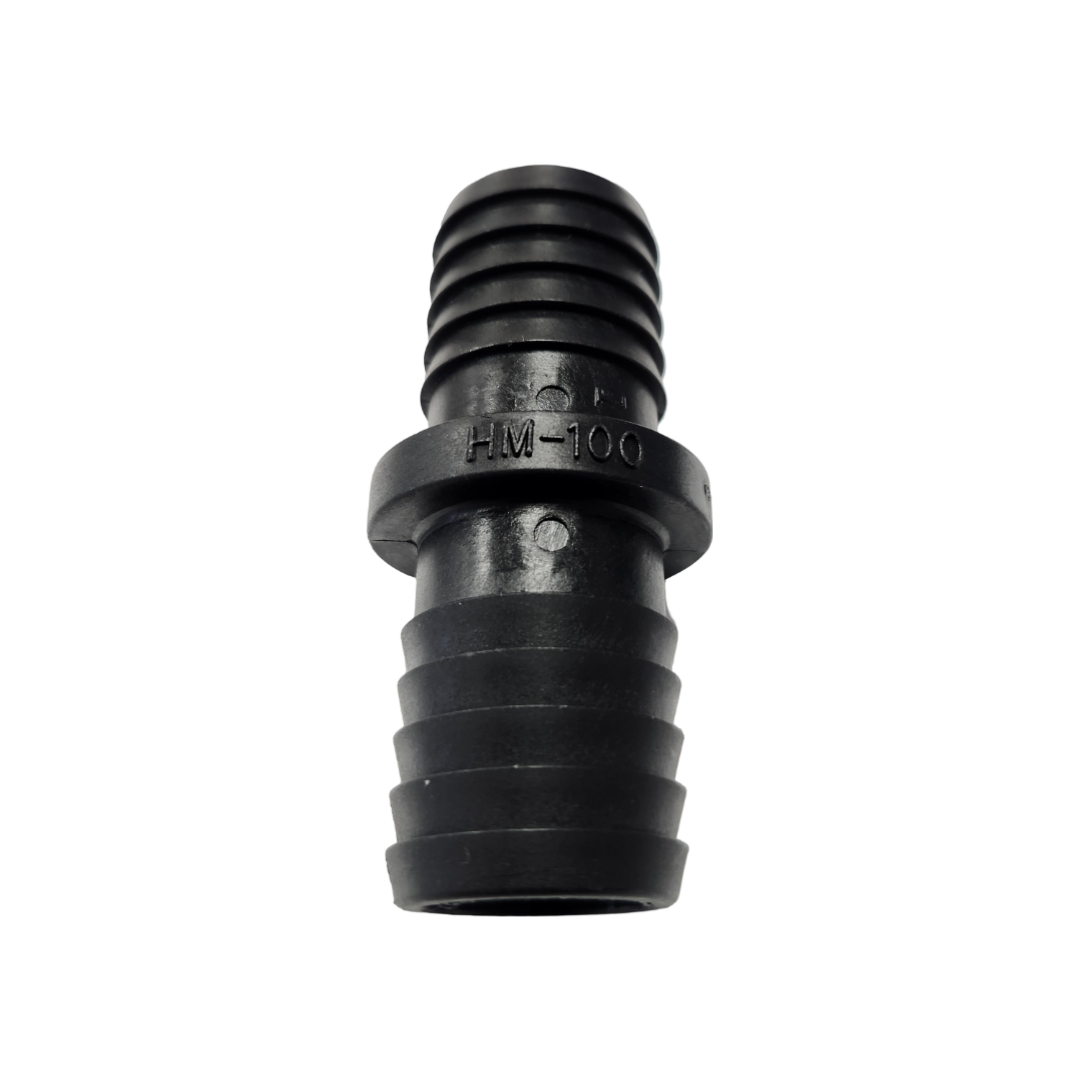 Banjo Black Polypropylene Hose Mender Fitting 1" X 1" - HM100