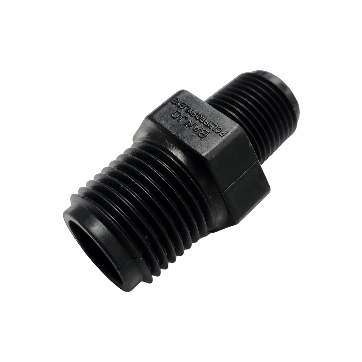 Banjo Poly Reducer Nipple Pipe Fitting 1/2" MNPT X 3/8" MNPT - RN050-038