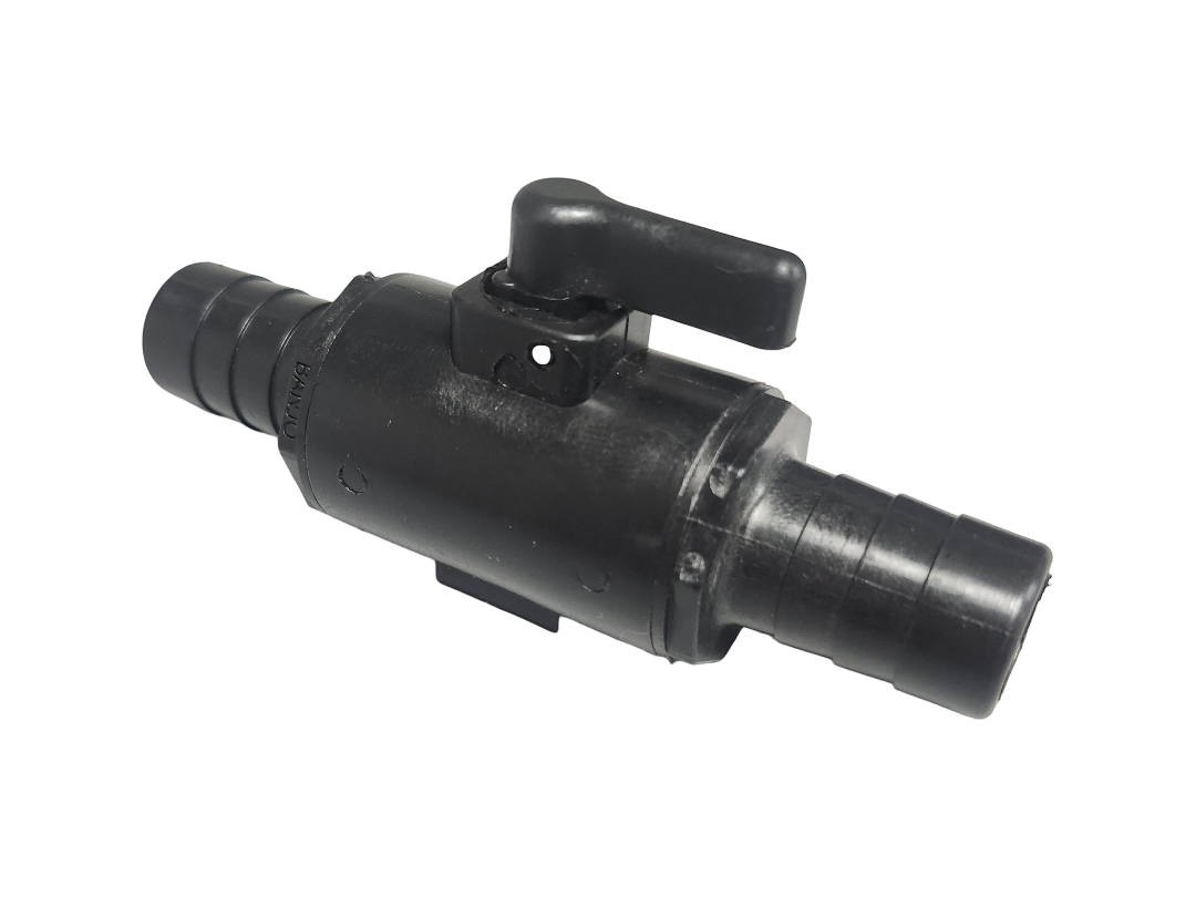 Banjo 3/4" Hose Barb Micro Valve with FKM Seals - LVHB075V