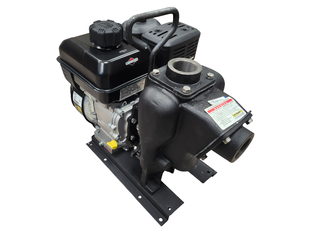 Banjo 1.5 Inch Cast Iron Pump w/ 3 HP Briggs & Stratton Engine - 150PI ...
