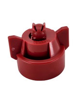 TeeJet AccuPulse TwinJet PWM Spray Tip w/ Cap & Gasket, Red - APTJ-11004VP-CE