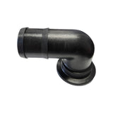 Banjo 90 Degree Manifold Hose Fitting Adapter 2" Flange X 2" Barb - M200BRB90