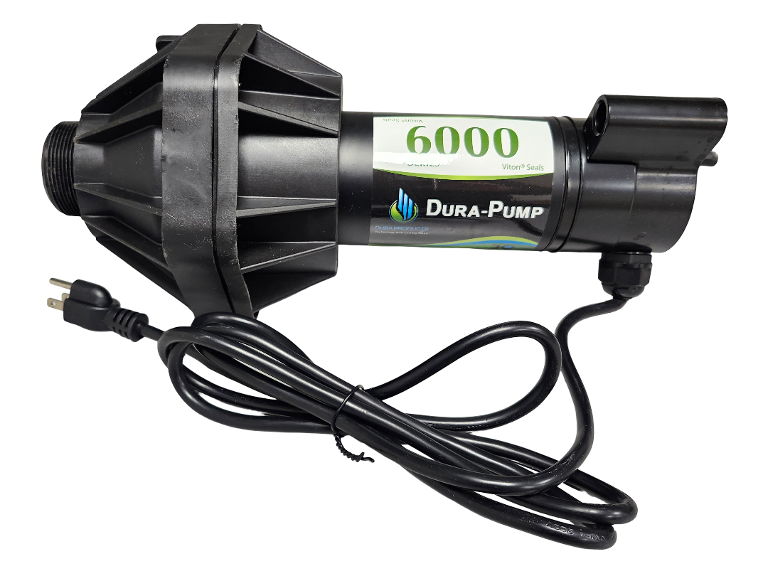 Dura Products Herbicide Transfer Pump, 110V, Viton, 18 GPM - DP-6018V-110
