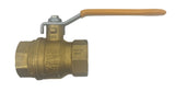 Hypro Full Port Brass Ball Valve 600 Max PSI, 1-1/4" FNPT - 171N-114