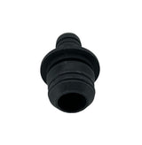 KZ Valve 3/4 Inch Straight Hose Barb X QH Hairpin Poly Quick-Connect - QHP-075