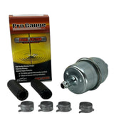 Pro Gauge In Line Fuel Filter With 3/8" Clamp-On Inlet/Outlet 60 PSI - G15-M