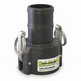 Banjo Poly Hose Barb Cam Lever Coupling 1" Female Coupler X 1" Barb - 100C